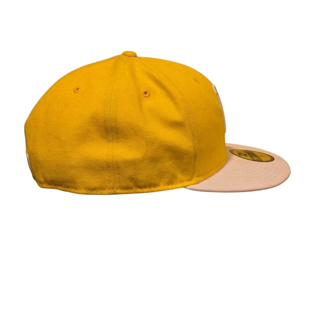 New Era Pittsburgh Pirates Two Tone Color Pack 59FIFTY Fitted Hat Yellow 7 1/2